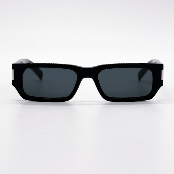 NEW SAINT LAURENT SL660 001 SQUARE BLACK UNISEX SUNGLASSES SAINT LAURENT SL660 - Picture 4 of 12